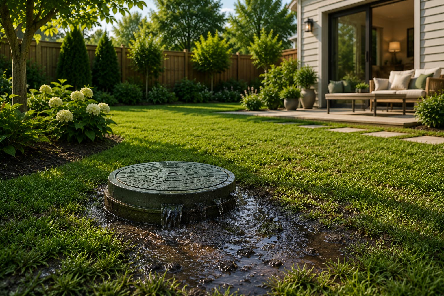 Septic tank maintenance tools and supplies